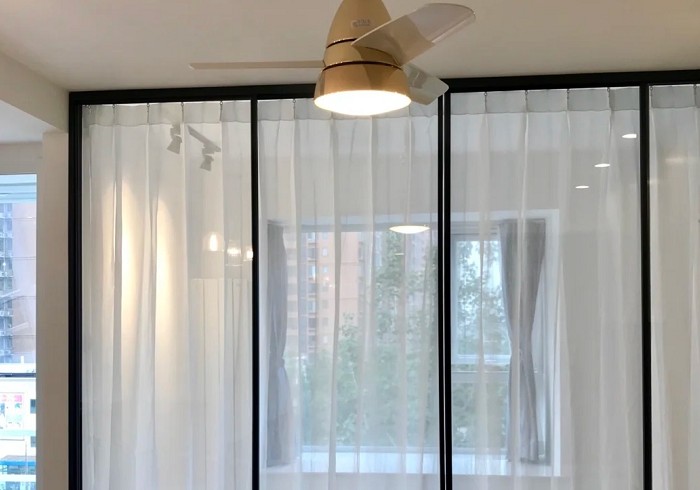 JS鋁框台北鋁框玻璃拉門隔間設計，有效利用小資族空間