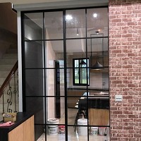 vv玻璃隔間高品質鋁框與玻璃材料