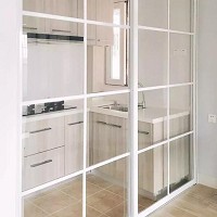 vv玻璃隔間彰化廚房玻璃隔間設計